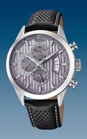 Horlogeband Festina F20271-3 / F20271-6 / F20271-7 Leder Zwart 21mm
