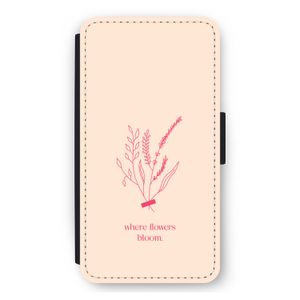 Where flowers bloom: iPhone 12 mini Flip Hoesje