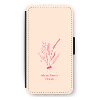 Where flowers bloom: iPhone 12 mini Flip Hoesje