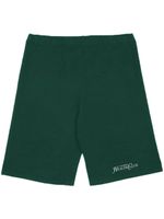 Sporty & Rich short Rizzoli Biker à broderies - Vert