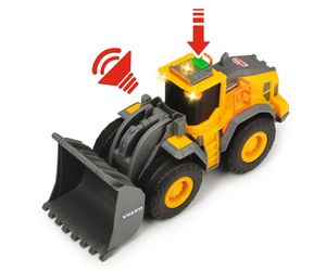 Dickie Volvo Shovel met Licht en Geluid 23 cm