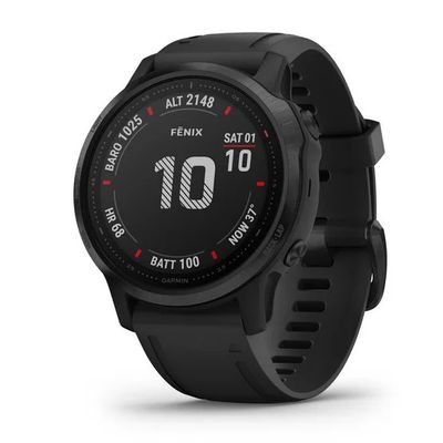fēnix 6S Pro - Zwart met zwarte polsband Smartwatch