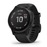 fēnix 6S Pro - Zwart met zwarte polsband Smartwatch