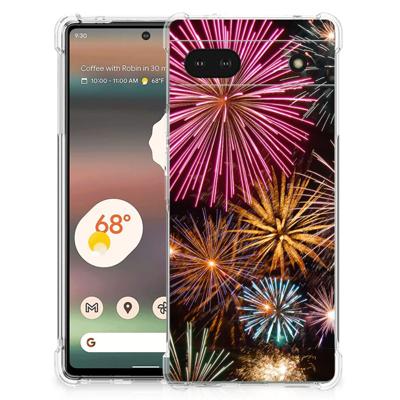 Google Pixel 6A Anti Shock Bumper Case Vuurwerk Google Pixel 6A Anti Shock Bumper Case Vuurwerk