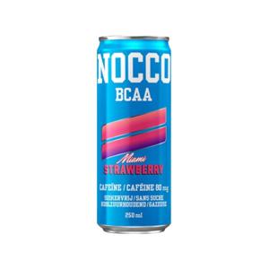 Nocco - Miami Strawberry 250ml 12 Stuks