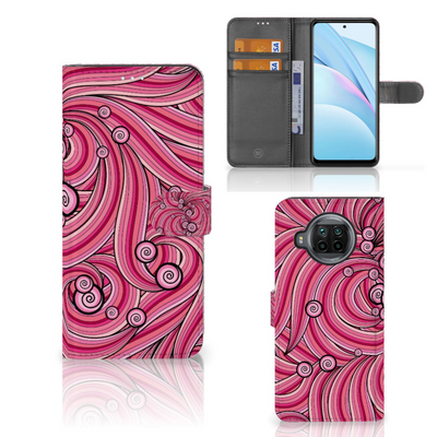 Xiaomi Mi 10T Lite Hoesje Swirl Pink Xiaomi Mi 10T Lite Hoesje Swirl Pink