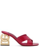 Dolce & Gabbana "mules 3,5 75 mm à talon sculpté" - Rouge - thumbnail