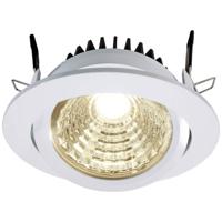 Deko Light 565067 COB 95 LED-inbouwlamp Energielabel: F (A - G) LED vast ingebouwd 10 W Signaalwit (RAL 9003)