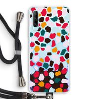 Colored Giraffe: Huawei P Smart Pro Transparant Hoesje met koord