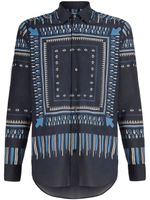 ETRO chemise en coton à imprimé graphique - Noir