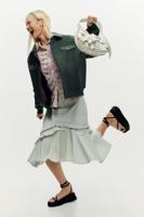 Bomberjack van laken - GREEN - XL