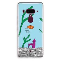 Aquarium: HTC U12+ Transparant Hoesje
