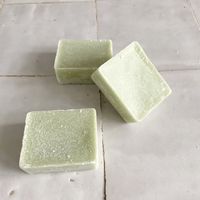 Amberblokje Groene Thee per stuk - 4 cm
