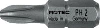 Rotec PRO Insertbit PH 2-R L=25mm C 6,3 BASIC, 4,6 - 4,8mm - 10 stuks - 8000005