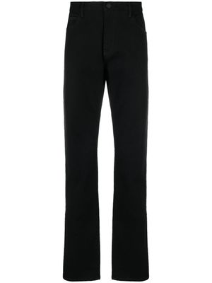 Giorgio Armani jean à coupe droite - Noir