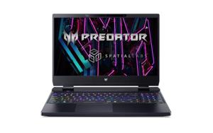 Acer Predator Helios 3D 15 SpatialLabs Edition PH3D15-71-9690 Intel® Core™ i9 i9-13900HX Laptop 39,6 cm (15.6") 32 GB DDR5-SDRAM 1 TB SSD NVIDIA GeForce RTX 4080 Wi-Fi 6E (802.11ax) Windows 11 Home Zwart