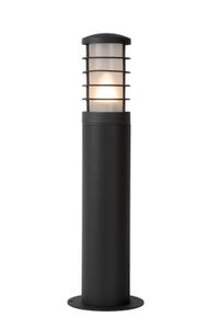 Lucide SOLID - Sokkellamp Buiten - Ø 9 cm - 1xE27 - IP54 - Antraciet