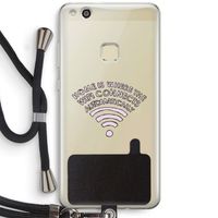 Home Is Where The Wifi Is: Huawei Ascend P10 Lite Transparant Hoesje met koord