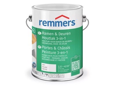 Remmers Ramen & Deuren Houtlak 3-in-1 - 2,5ltr