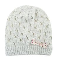 Aliap babymuts strikje meisjes katoen - thumbnail