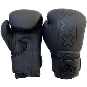 Buffalo Metal bokshandschoenen zwart 16oz