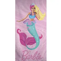 Barbie strandlaken Zeemeermin 70 x 140 cm