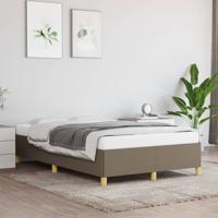 Bedframe zonder matras 120x200 cm stof taupe