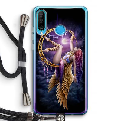 Aerial Angel: Huawei P30 Lite Transparant Hoesje met koord