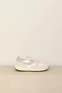 Autry sneakers Wit, Beige, Creme maat 37 Leer Reelwind Low Wom - Nylon/Crack