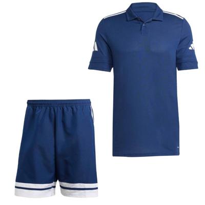 adidas Squadra 25 Polo Trainingsset Donkerblauw Wit