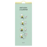 Verjaardagskalender Lannoo Peanuts 130x325 - thumbnail