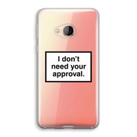 Don't need approval: HTC U Play Transparant Hoesje