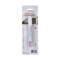 Krijtstift europel watervast 3-6mm wit