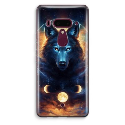 Wolf Dreamcatcher: HTC U12+ Transparant Hoesje