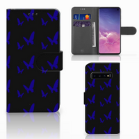 Samsung Galaxy S10 Telefoon Hoesje Vlinder Patroon - thumbnail