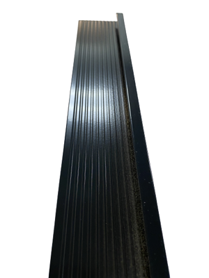 DakCover Daktrim 45 x 45 mm - lengte 200 cm - RAL 9005