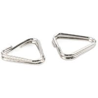 Caruba Triangle Split Ring Set Caruba Triangle Split Ring Set