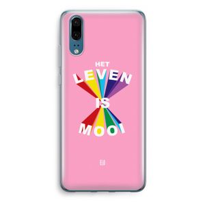 Het Leven Is Mooi: Huawei P20 Transparant Hoesje