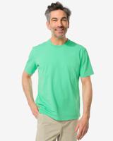 HEMA Heren T-shirt Relaxed Fit Groen (groen) - thumbnail