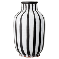 Bloomingville Vaas Schila Wit 44 x 26 x 26 - thumbnail