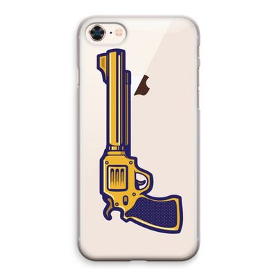 Pew Pew Pew: iPhone 8 Transparant Hoesje
