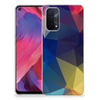 OPPO A93 5G | TPU Hoesje | Polygon Dark