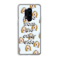 Hello: OnePlus 8 Pro Transparant Hoesje