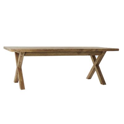 Eettafel DKD Home Decor Natuurlijk Gerecycleerd Hout 220 x 100 x 76 cm