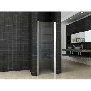 Wiesbaden Between Nisdeur - 600x2000x8mm - NANO - Helder Glas/Chroom