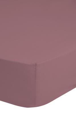 HIP Hoeslaken, Roze - (160x200 cm) - Katoen Satijn