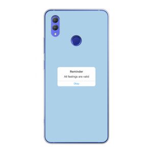 Reminder: Honor Note 10 Transparant Hoesje