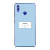 Reminder: Honor Note 10 Transparant Hoesje