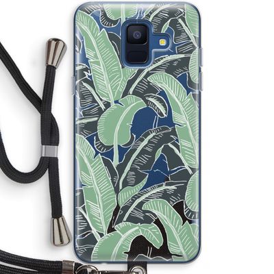This Sh*t Is Bananas: Samsung Galaxy A6 (2018) Transparant Hoesje met koord