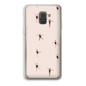 Dancing #1: Samsung Galaxy A8 (2018) Transparant Hoesje